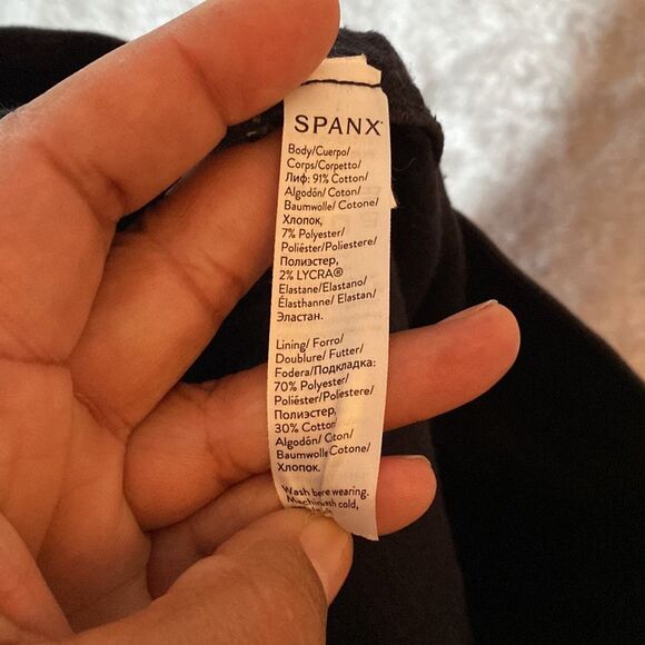 Spanx Ankle Skinny Jean Jeggings Black 20278R Size Small - Picture 8 of 14